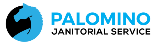 palomino janitorial service logo